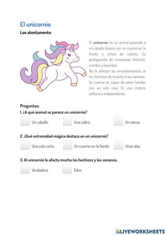 El unicornio