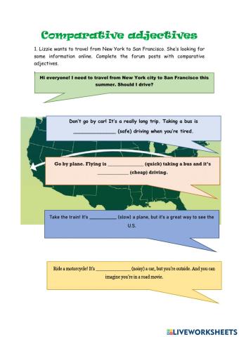 Comparison (short adjectives)