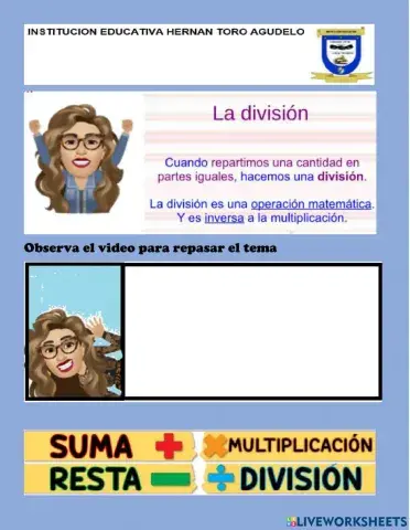 División de Números Naturales