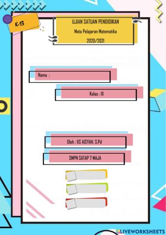 E-LKPD US Matematika 2021