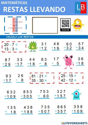 Restas llevando