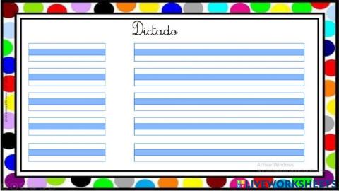 Dictado