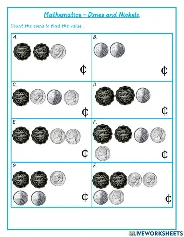 Adding Dimes and Nickels