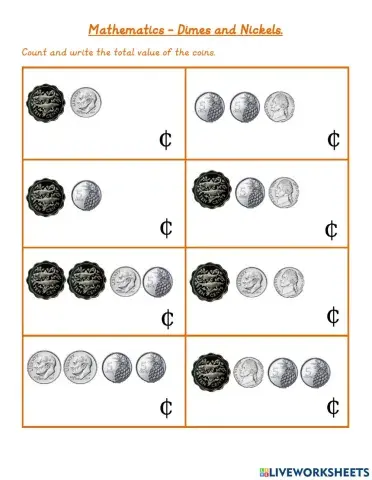 Adding Dimes and Nickels