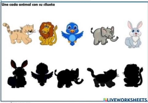 Siluetas animales
