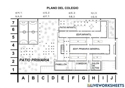 Coordenadas en el plano