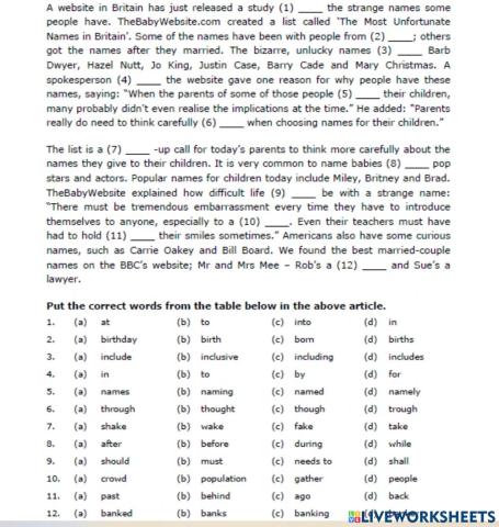 Listening comprehension5