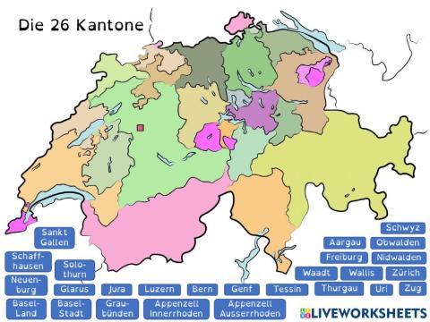 Kantone der Schweiz