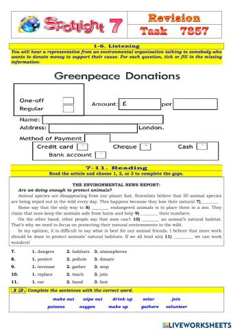 Spotlight 7 Task 7857