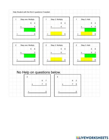 Multiplication March 31