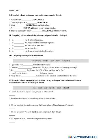 Test gateway 3 unit 5