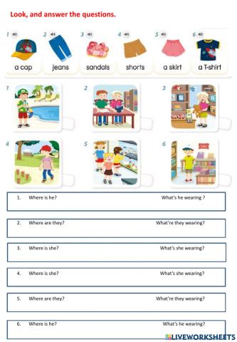 What are you wearing?