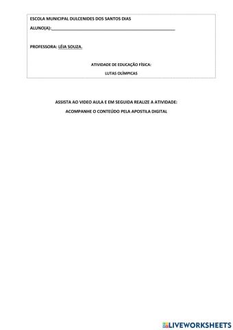 Lutas Olimpicas