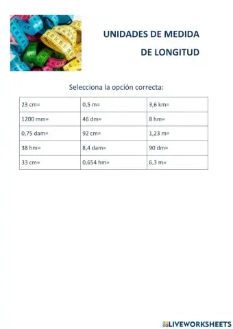 Unidades de longitud