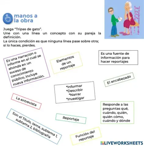 Características de la entrevista y reportaje
