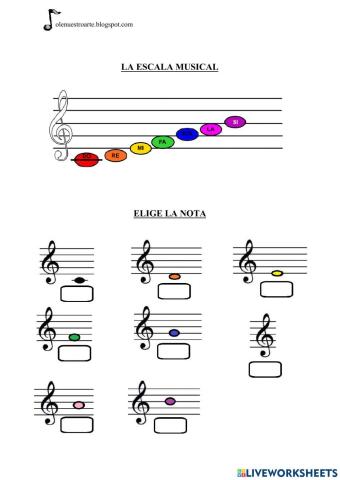 La escala musical