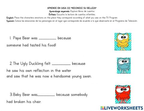 Aprende en casa III Reconoce su belleza