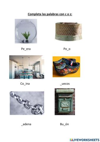 Se escribe con c o con z