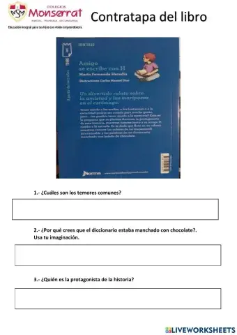 Contratapa del libro amigos se escribe con h