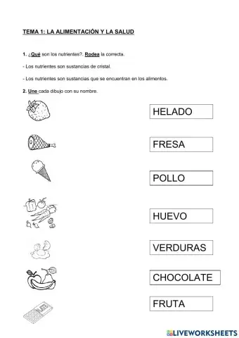 Alimentación saludable