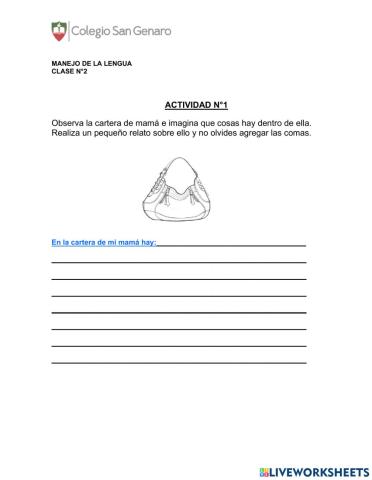 Uso de la coma en enumeración