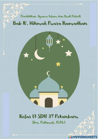 LKPD Hikmah Puasa