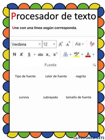 Procesador de texto
