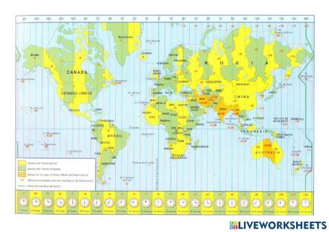 Ejercicios Husos Horarios
