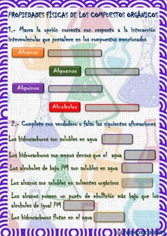 Propiedades Físicas de Compuestos Orgánicos