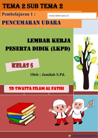 LKPD Tema 2 Sub Tema 2