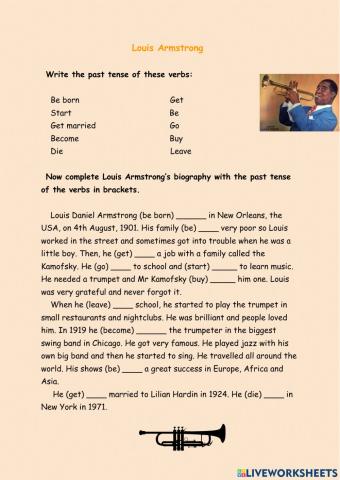 Louis Armstrong - Biography