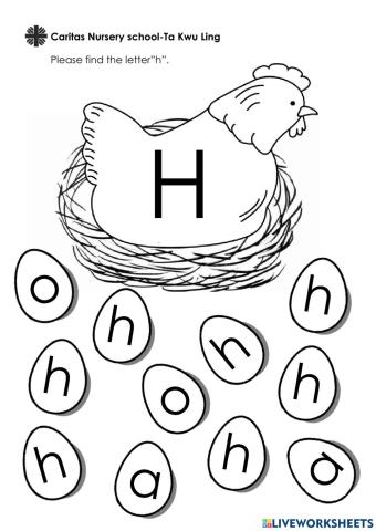 Letter H & h