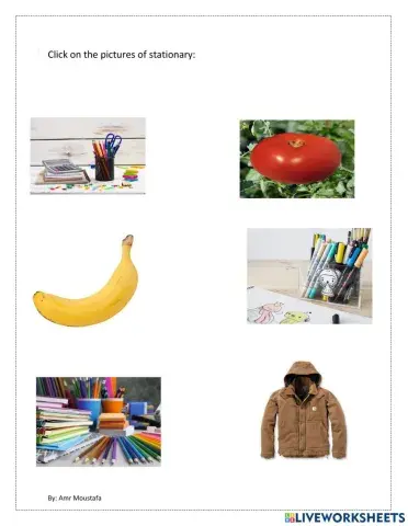 Click to find stationary