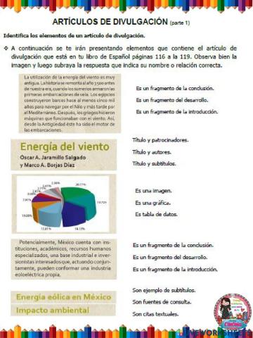 Artículo de divulgación