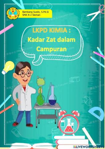 Latihan LKPD Kimia: Kadar Zat dalam Campuran