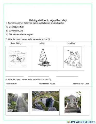 Help Visitors to enjoy their stay