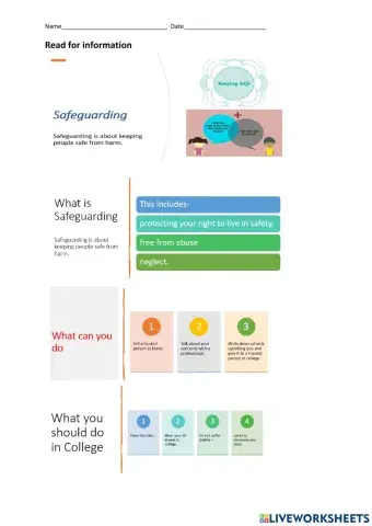 Read for information- Safeguarding