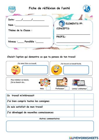 Fiche de réfléxion juan XXIII