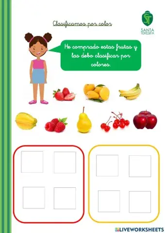 Clasificamos por color