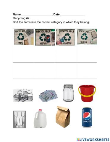 Recycling sorting -2