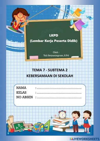 Latihan Soal Tema 7 Subtema 2