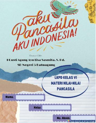 LKPD Nilai-nilai Pancasila