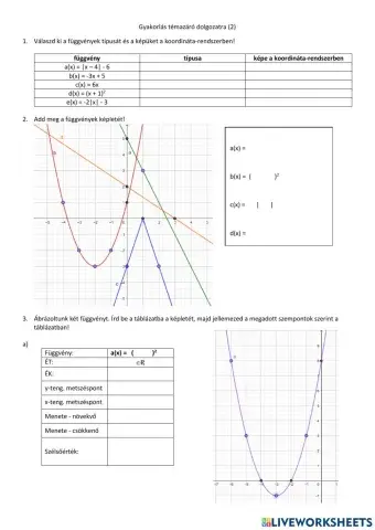 Gyakorlás témazáró dolgozatra (2)