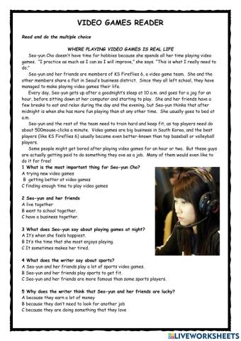 Video Game Reader KET