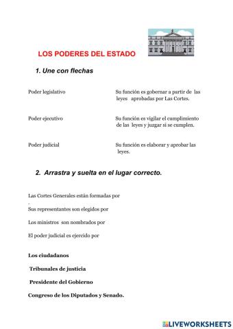 Los poderes de Estado
