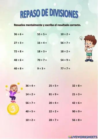 Divisiones