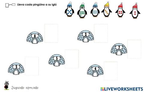 Cada pingüino en su iglú