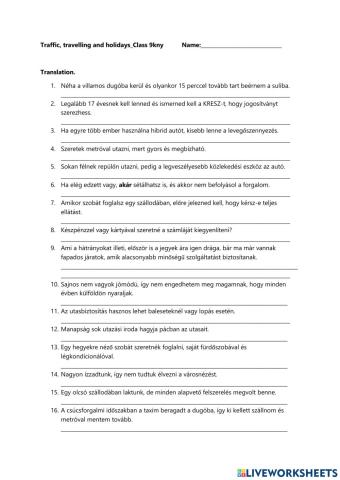 Traffic and Travelling-9.kny