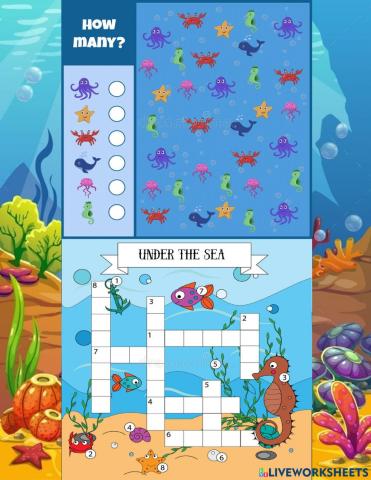 Sea animals game