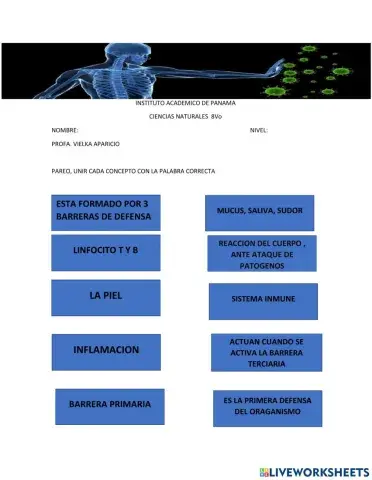 Sistema inmune DEL ORGANISMO